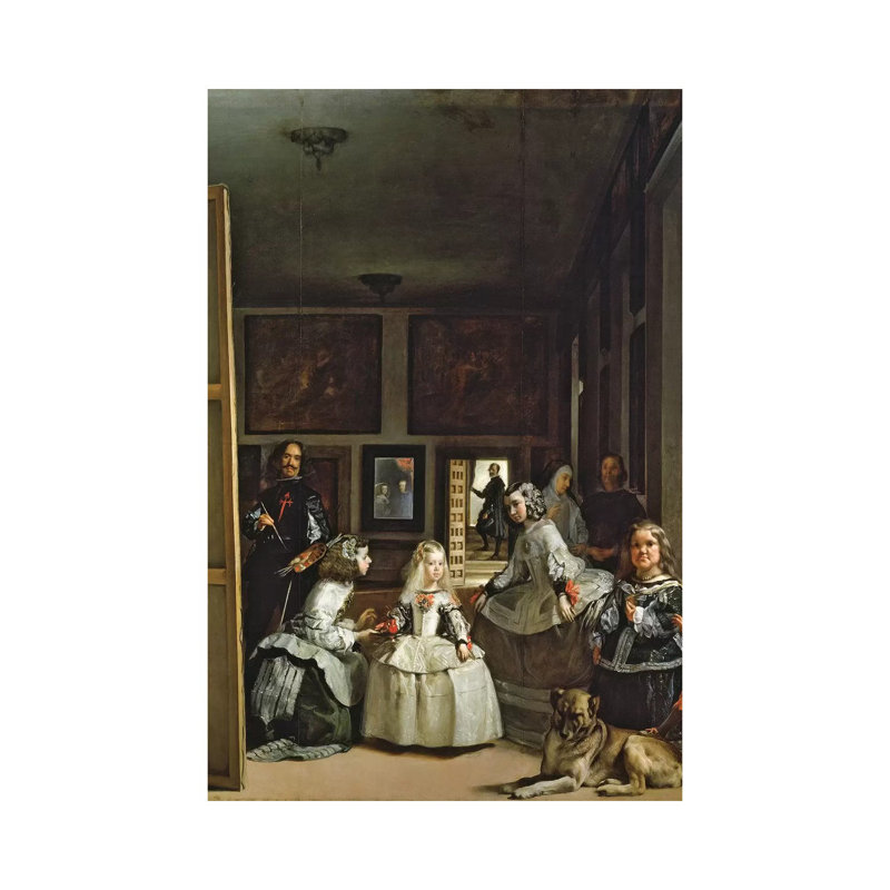 Las Meninas Or The Family Of Philip IV, C.1656 by Diego Rodriguez De Silva Y Velazquez - Wrapped Canvas Painting