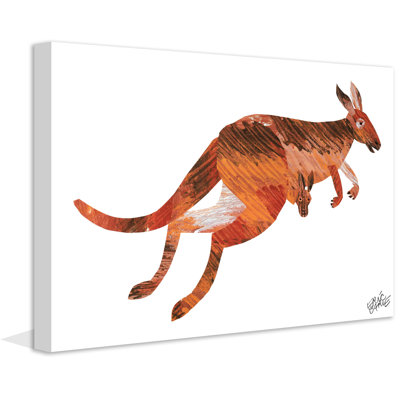 Abc Kangaroo - Painting on Canvas