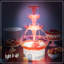 Nostalgia Retro 3-tier Lighted Party Fountain
