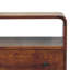 Console courbée à charme nordique