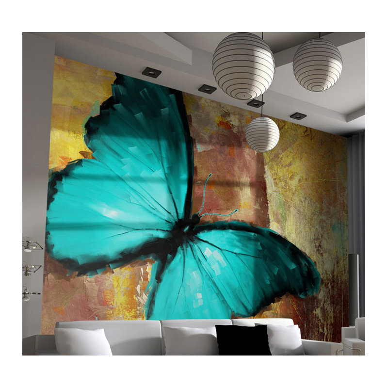 Painted Butterfly Wallpaper, 350 cm x 270 cm