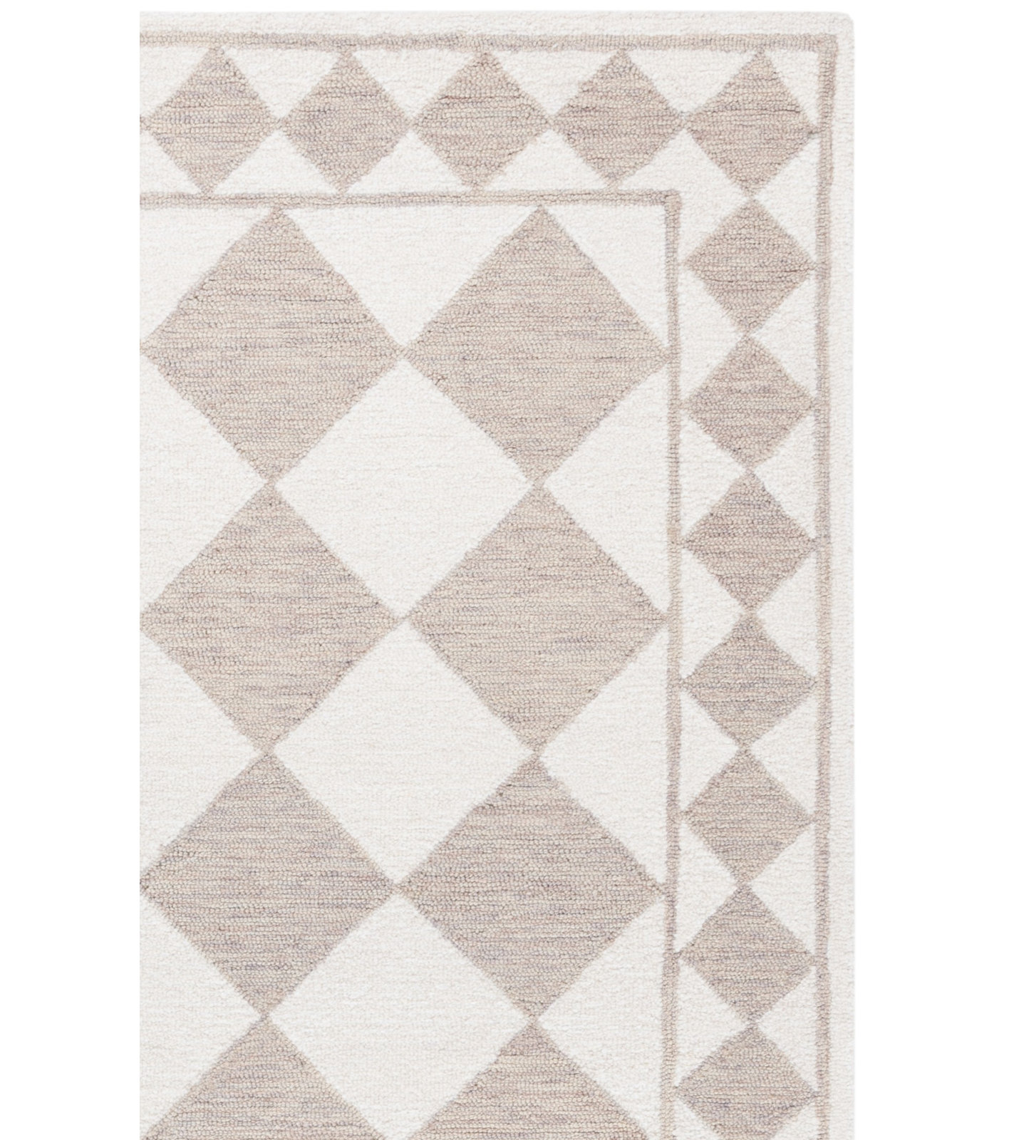 Claude Hand-Woven Geometric Rug, Rectangle 3' x 5'