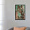 «Green Horse» par Irena Orlov - Estampe numérique sur toile tendue avec châssis