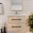 Victoria 23.6'' Single Bathroom Vanity with Acrylic Top-97880847