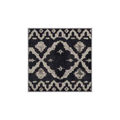 Machine Washable Purple Area Rug
