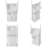 2-Tier Rolling Laundry Hamper with Hanging Rod, Space-Saving Clothes Organizer Cart with Wheels