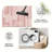 1PC Blush Pink Geometric Striped area rugs for Living Room, Soft, All seasons, Easy-maintain, Washable Indoor mat, Farmhouse suitable for dining room, bedroom, entryway, home office, patio, Home Decor, Outdoor Decor.-1172122477