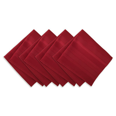 Robyn 100% Polyester Striped Square Napkin