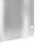 22 cm H x 103 cm W Stainless Steel