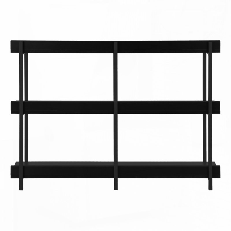 Metal Frame 3-Tier Console Table