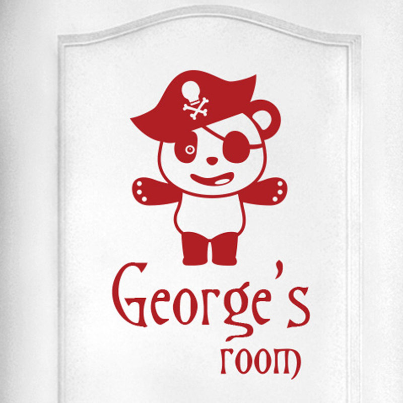 Wall Decal, Dark Red
