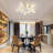 28" 6 - Speed  Reversible Led Dimmable Ceiling Fan With Light And Remote-595038054-595038053