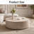 39.37" Round Coffee Table