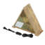 Lampe d'appoint à abat-jour en verre coloré 11 po H-1423779152