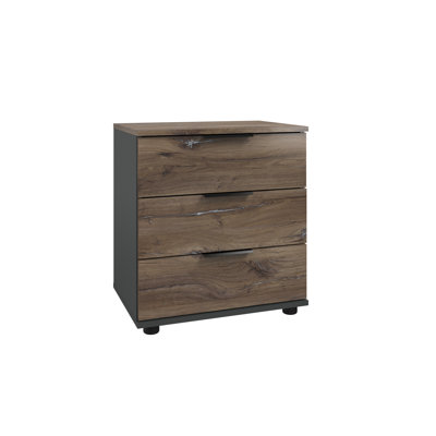 Neophytos 52cm W Wood Bedside Table