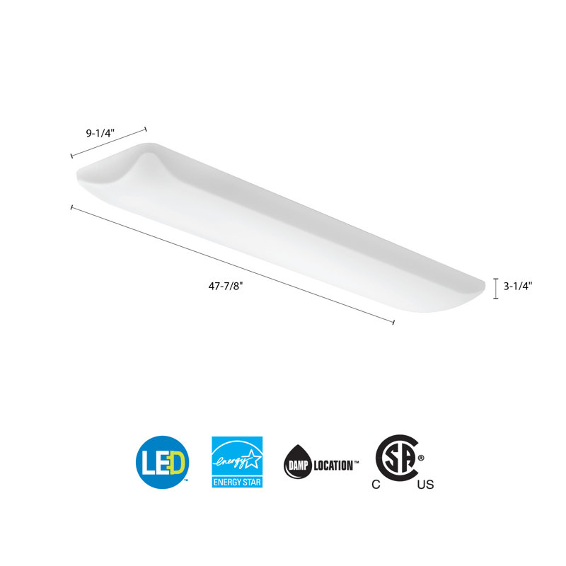 Acrylic LED Flush Mount