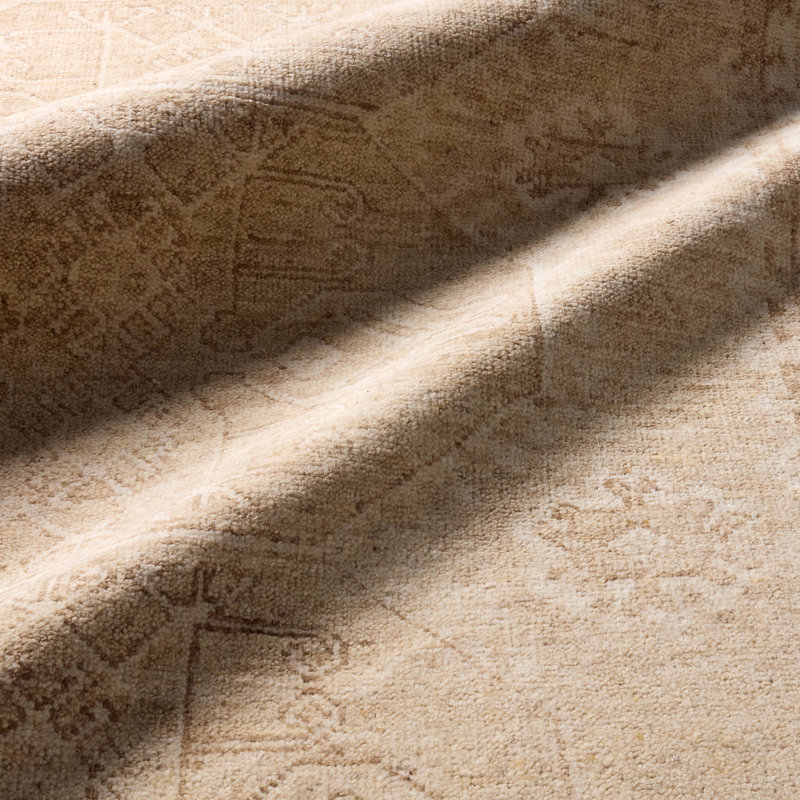 Jaipur Living Aires AZA01 Handknotted Oriental Tan Area Rug (6'x9'), Rectangle 8' x 10'