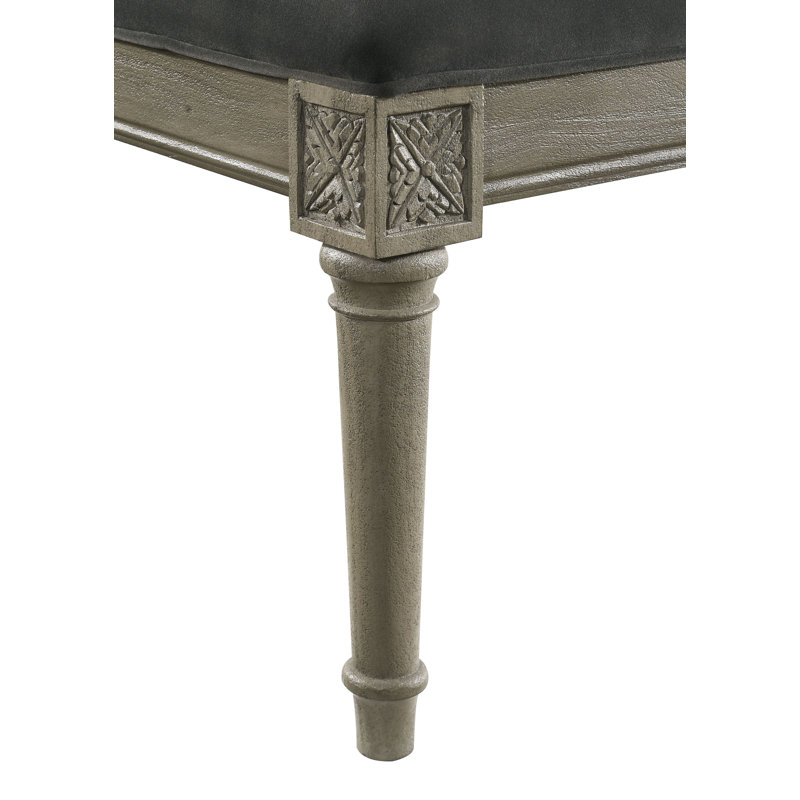 Rinan Polyester Upholstered Bench