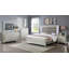 Commode de chambre à coucher 1 tiroir 5 pièces Glam