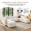 Canapé modulaire rembourré 7 pièces avec assise profonde 7 pièces-130703134