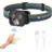 Battery Powered Integrated LED Headlamp with 3 Lights