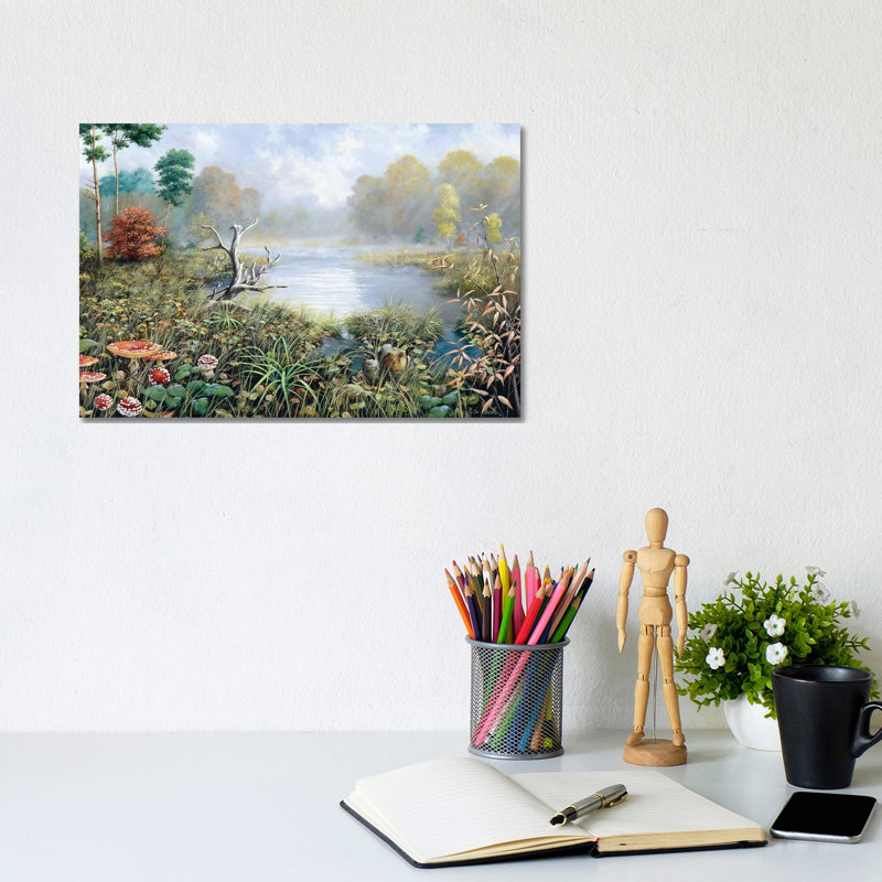 Autumn by Peter Motz - Wrapped Canvas Painting, 20.32 cm H x 30.48 cm W