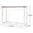 CONSOLE TABLE