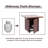 50000 BTU Outdoor Propane Gas Fire Pits Table,Square Brown Texture Outdside Patio Firepits Fireplace Dinning Coffee Tables With Lid & Lava Rock,ETL-Certified,Fit For Courtyard, Patio,Balcony-729148937