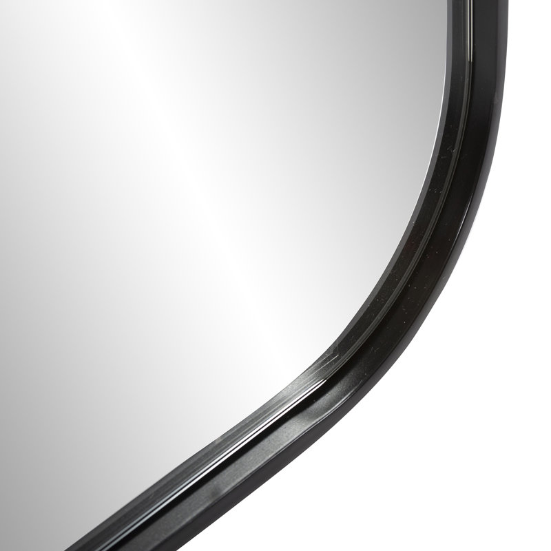 Miroir Milo, Noir brossé
