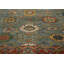 Tapis bleu en laine noué à la main 10 pi 2 po x 14 pi 1 po Oushak-272475273-272475275