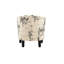 Chaise d'appoint et repose-pieds