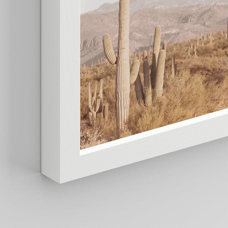 Reproduction d'art de la nature sauvage des années 1970 dans le désert du sud-ouest, dune, cactus, photographie sur papier, 9 pièces