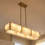 Lustre linéaire à 5 lumières Orleans en or-1806812415-1806812400