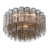 Chrome poli / fumée