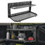 Table de hayon, pour Jeep Wrangler JK 2007-2024, 100 lb, panneau rabattable à double couche Molle en acier au carbone, support de rangement pour porte-bagages