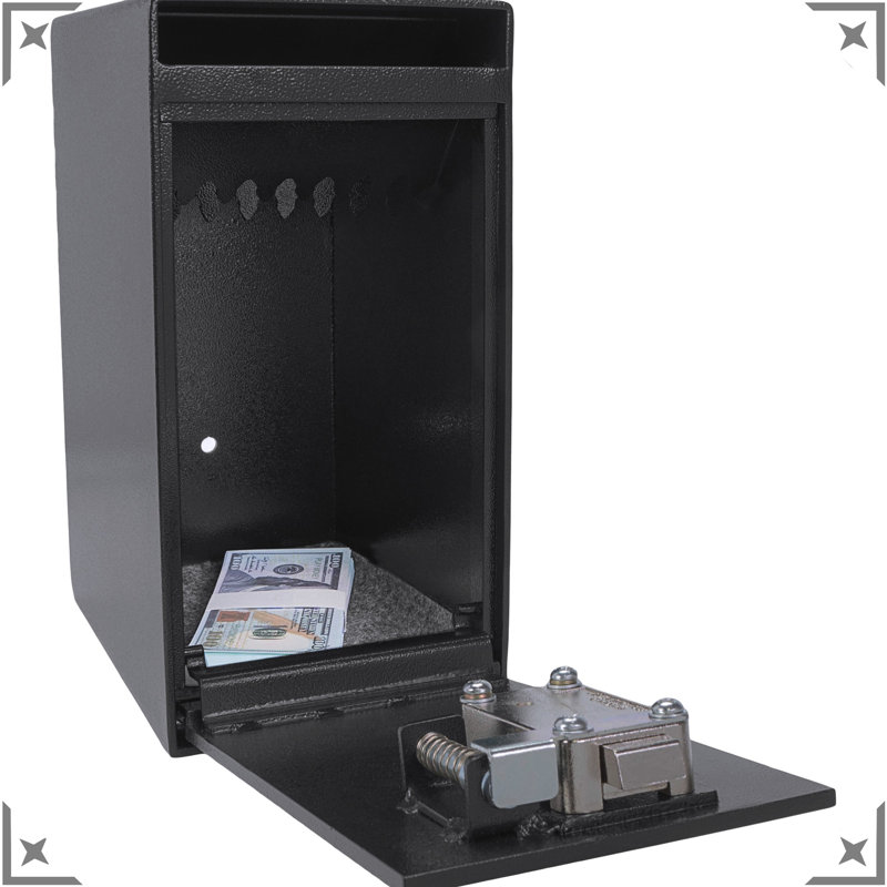 27 Cu Ft Safe With Secure Lock And Heavy Duty Dead Bar Fishing Baffle Mounting Option