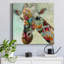 «Paint Splash Giraffe», reproduction sur toile tendue-985535921