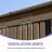 8.5 ft. W x 3.6 ft. D Metal Lean-To Storage Shed,Brown-111986050