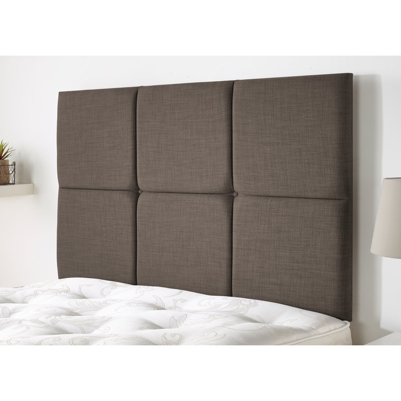 Upholstered Headboard, Small Double (4'), Slate