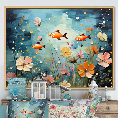 Aquariums Aquatic Dance Pointillism I " Aquariums Aquatic Dance Pointillism I "