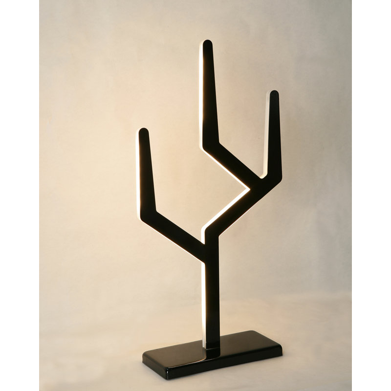 Fyffe Metal Novelty Lamp, Black