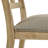 Verta Solid Wood Cross-back Dining Chairs,2pc