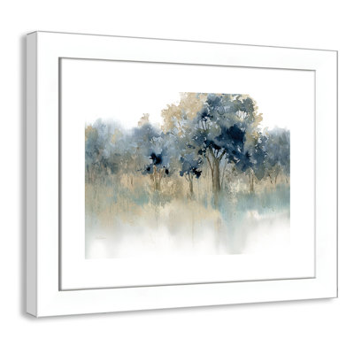 «Minyard Waters Edge II», reproduction de peinture à l'aquarelle encadrée