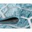 Tapis bleu / ivoire en laine Numa-76872397