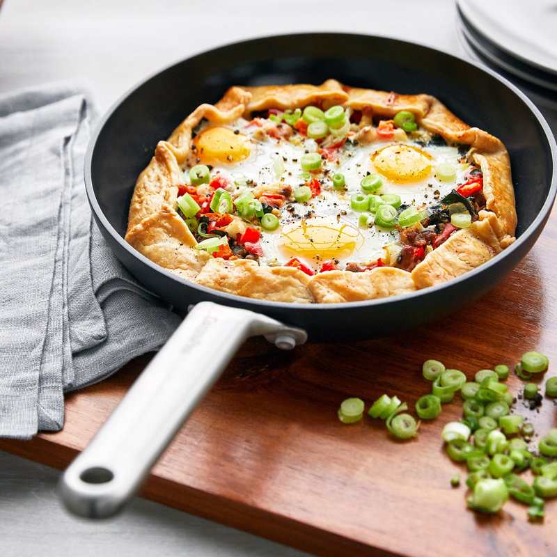 GreenPan Omega Healthy Ceramic Nonstick Fry Pan, 9.5"