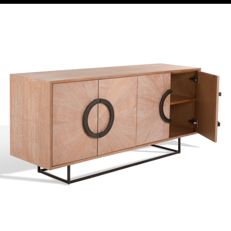Buffet moderne Braxtynn, Chêne