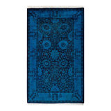 Fine Vibrance One-of-a-Kind 3' 2" X 5' 2" Hand Knotted Area Rug