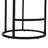 34.6'' H Faux Leather Upholstered Swivel Counter Stool with Metal Frame-674095246