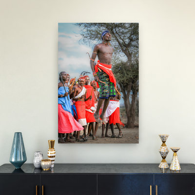 Reproduction d'art mural africain