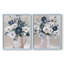 Touch of Teal Arrangement I-Premium, reproduction encadrée prête à accrocher - aucun clou requis - aucun clou requis-370319066-370319071